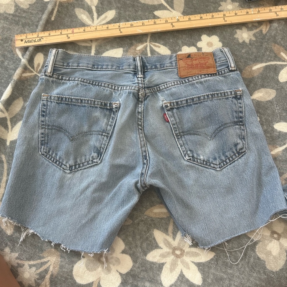 Levi's Women's Light Blue Jean Shorts